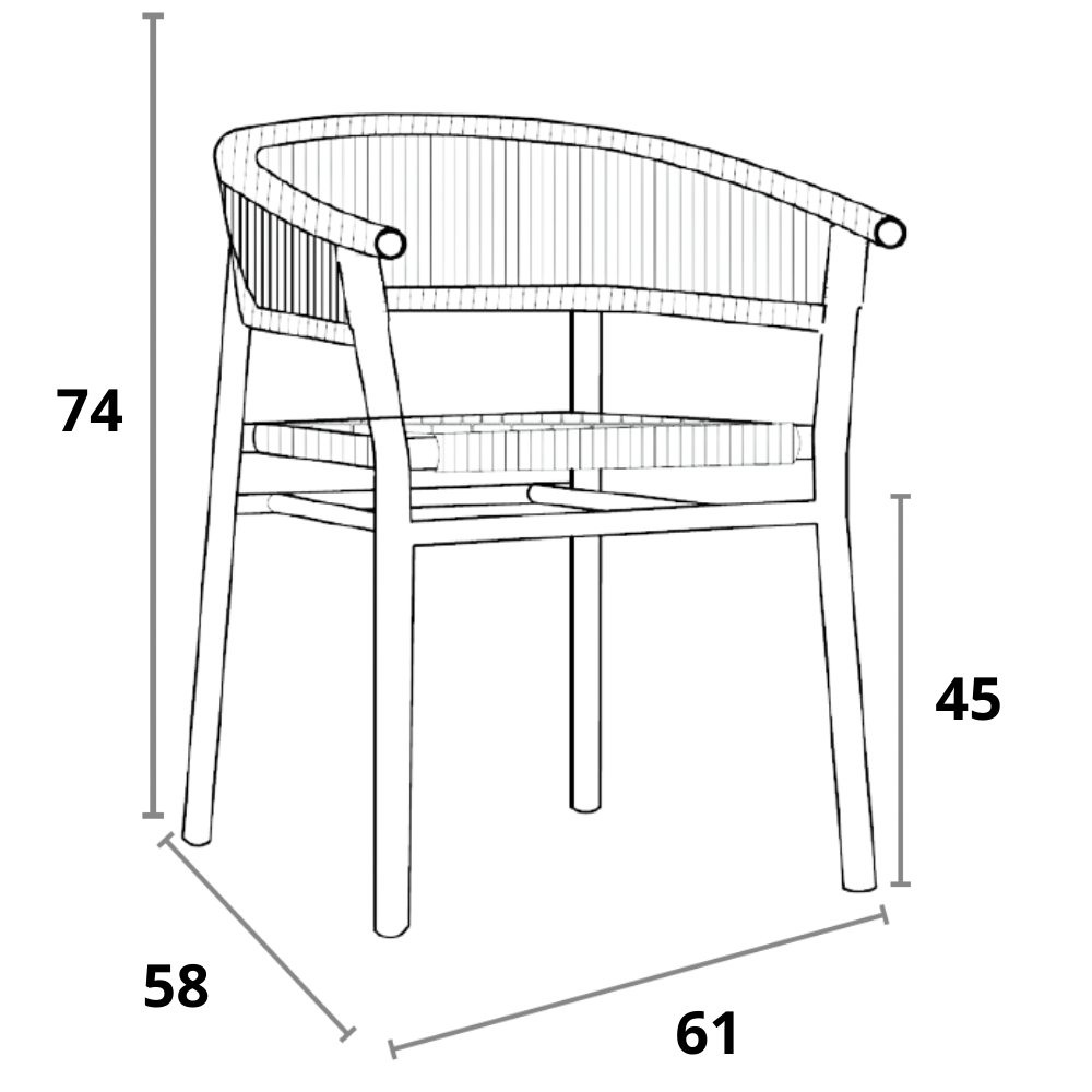 SILLÓN JAKARTA - Imagen 3